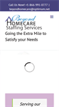 Mobile Screenshot of beyondhomecarestaffingservice.com